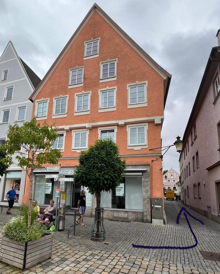 Marktplatz Ferienwohnung Gunzburg Bagian luar foto